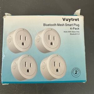 Bluetooth smart plugs (Alexa-4 pack)